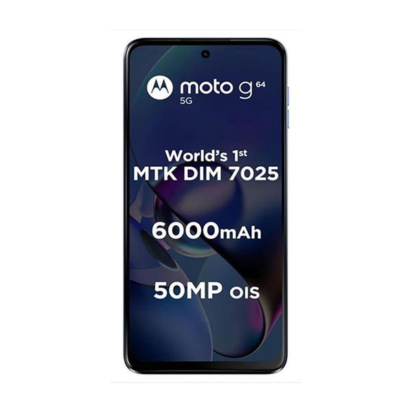 Buy Motorola G64 5G 12 GB RAM 256 GB Pearl Blue Mobile Phone - Vasanth and Co